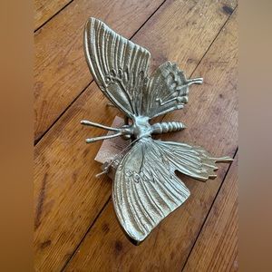 Brass Butterfly NWT